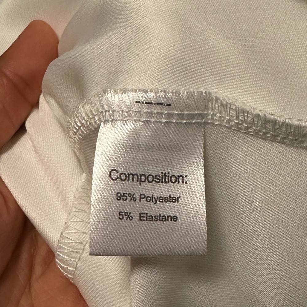 Giffniseti White Puff Sleeve Maxi Dress NWT - Picture 10 of 10